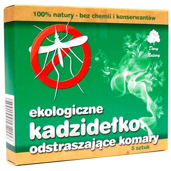 Kadzidło odstraszające komary 5 szt. Dary Natury
