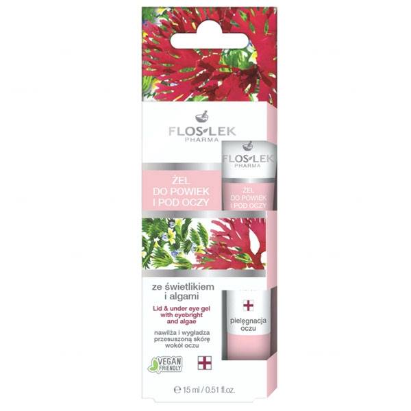 Flos lek żel pod oczy świetlik z algami 15ml 