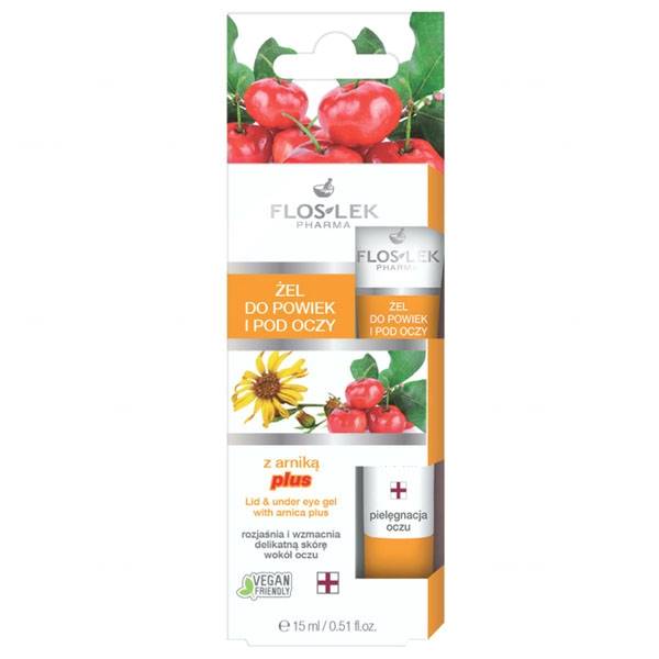Flos lek żel pod oczy arnika plus 15ml 