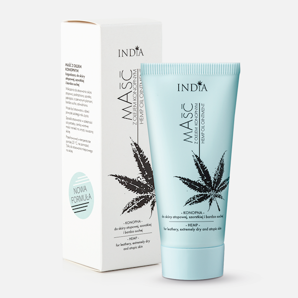 India Maść z olejem konopnym 50ml