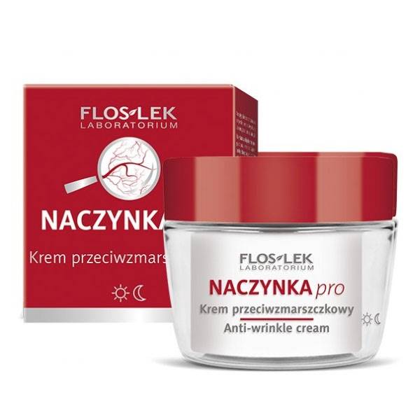 Flos lek Naczynka krem przeciwzmarszczkowy 50ml