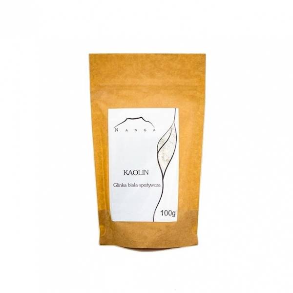 Kaolin Glinka biała spożywcza 100g Nanga