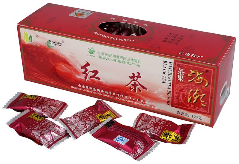 Herbata czarna w kostkach 125g Meridian