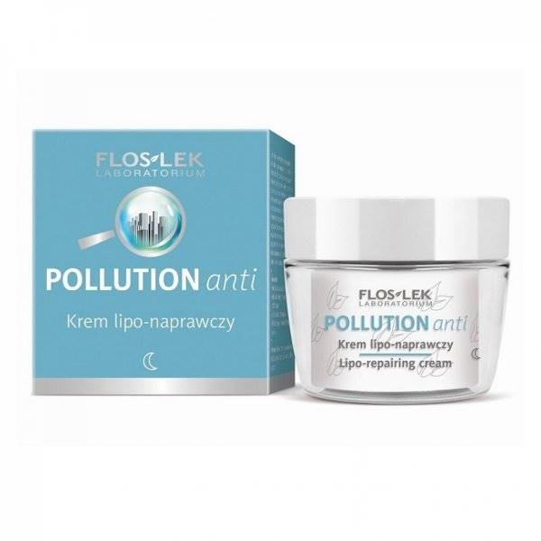 Flos lek Pollution naprawczy krem na noc 