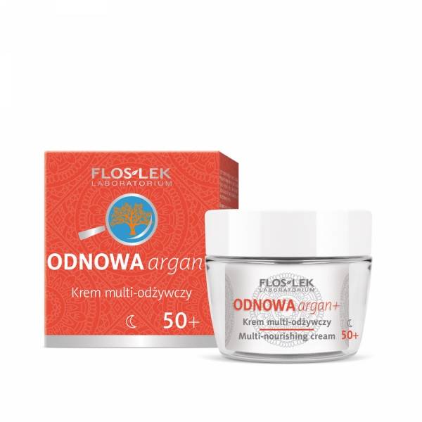 Flos lek Odnowa argan krem na noc 50+