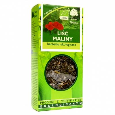 Liść maliny EKO 25g Dary Natury