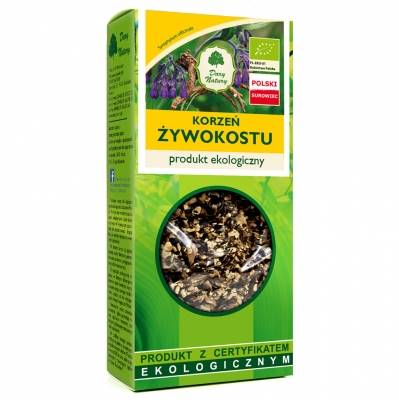 Korzeń żywokostu EKO 100g Dary Natury