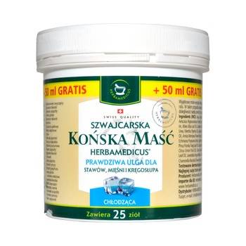 Maść końska chłodząca 250ml + 50 ml GRATIS