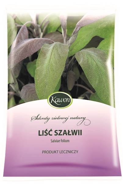 Liść szałwii 50g Kawon