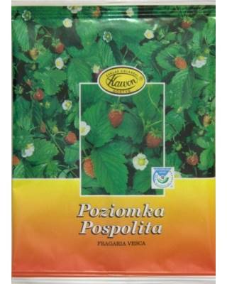 Liść poziomki 25g Kawon