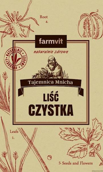Liść czystka 50g Farmvit