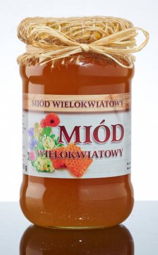 Miód wielokwiatowy 500g Bartpol