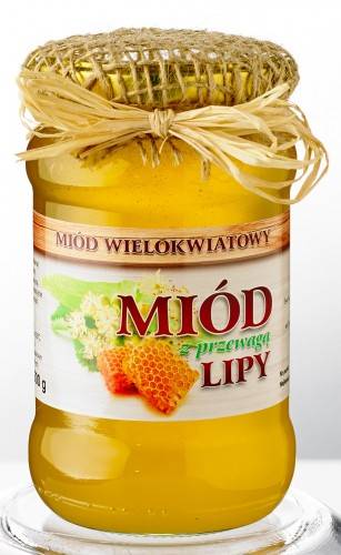 Miód lipowy 500g. Bartpol