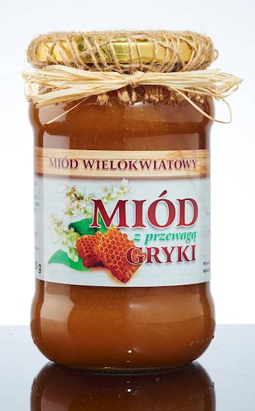 Miód gryczany 500g. Bartpol