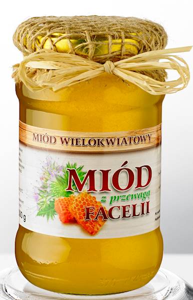 Miód faceliowy 500g. Bartpol
