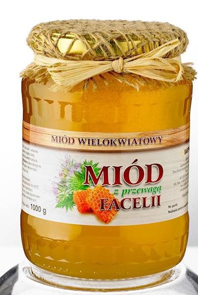 Miód faceliowy 1000g Bartpol
