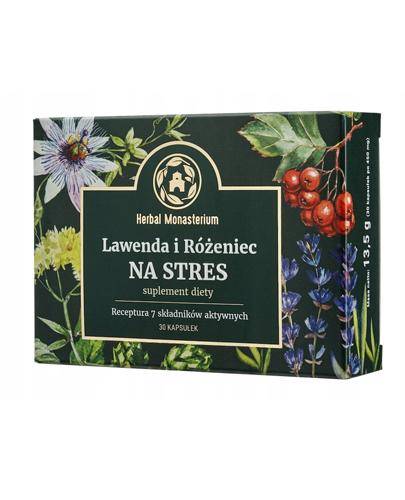 Lawenda i Różeniec na stres 30 kaps.