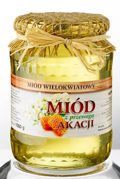 Miód akacjowy 1000g Bartpol