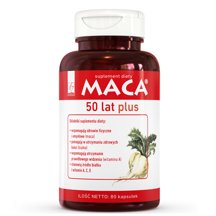 Maca 50+ 80 kaps. A-Z Medica 