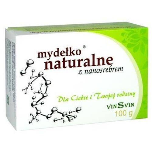 Mydło naturalne z nanosrebrem kostka 100g