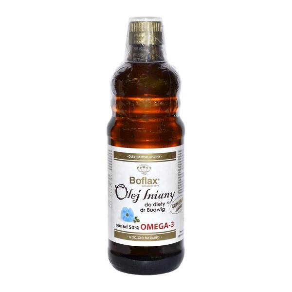 Olej lniany Budwig 500ml