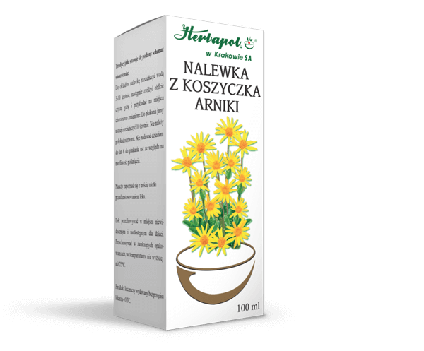 Nalewka z koszyczka arniki 100g Herbapol