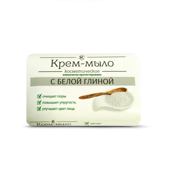 Mydło-krem z białą glinką 90g