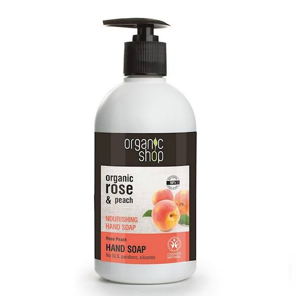 Mydło do rąk Różowe Brzoskwinie odżywcze 500ml