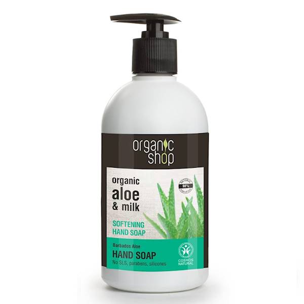Mydło do rąk Aloes Mleko zmiękczające 500 ml 
