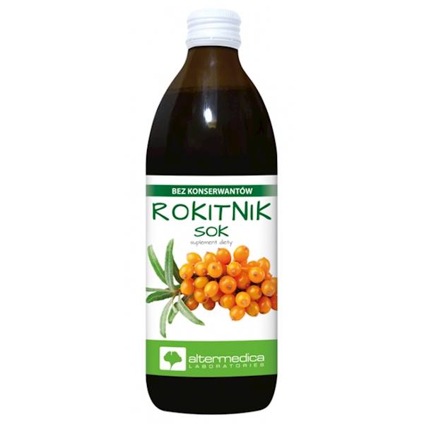 Sok z rokitnika Altermedica 500ml.
