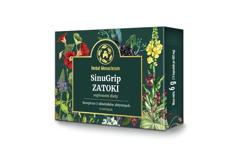 SinuGrip zatoki 15 kaps