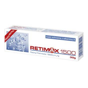 Retimax 1500 j.m./g 30g maść ochronna