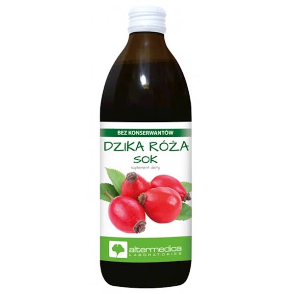 Sok z dzikiej róży 500ml