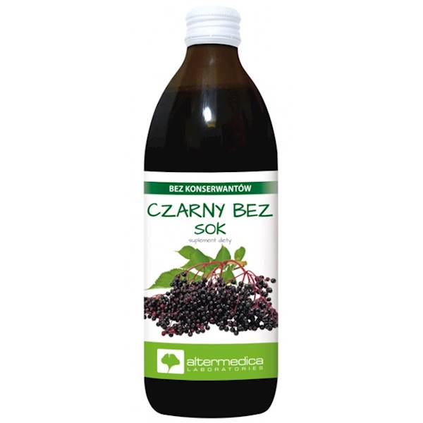 Sok z czarnego bzu 500ml