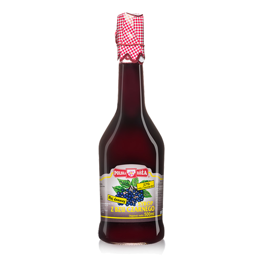 Syrop czarny bez 500ml Polska Róża