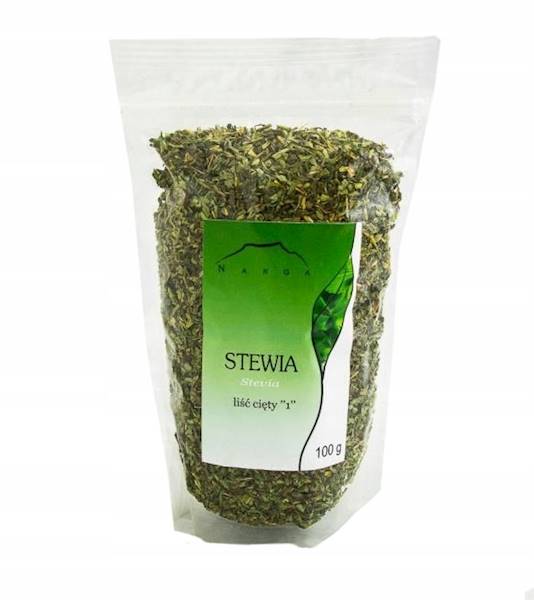 Stewia liść cięty 100g Nanga