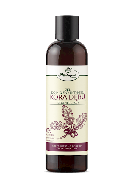 Żel do hig.intymnej kora dębu 250ml Herbapol