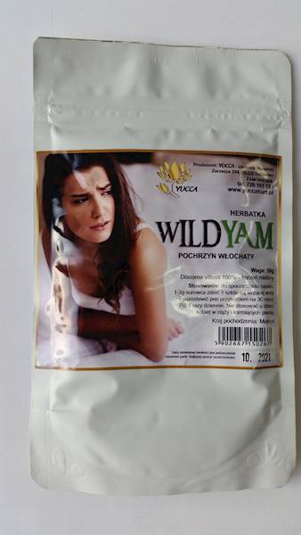 Pochrzyn Wild Yam korzeń mielony 50gProherbis