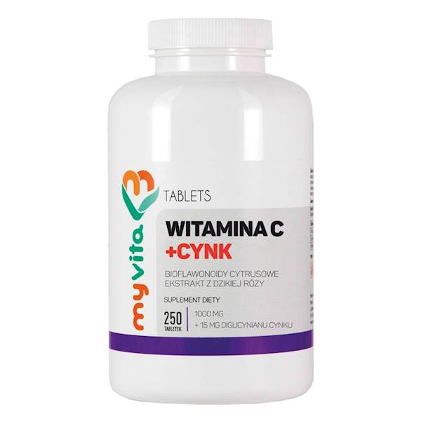 Witamina C 1000mg + Cynk 250tabl MyVita