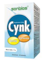 Cynk 30 tabl Sanbios