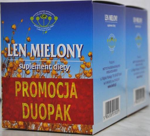 Len mielony 200+200g