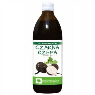 Sok z czarnej rzepy 500ml Altermedica