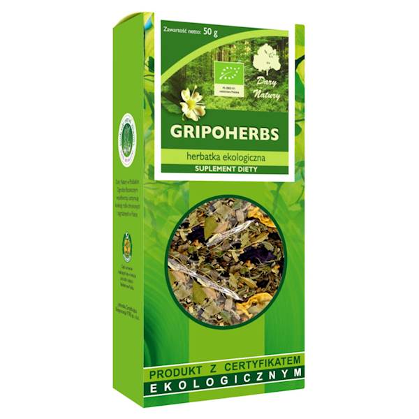 Herbata Gripoherbs 50g Dary Natury