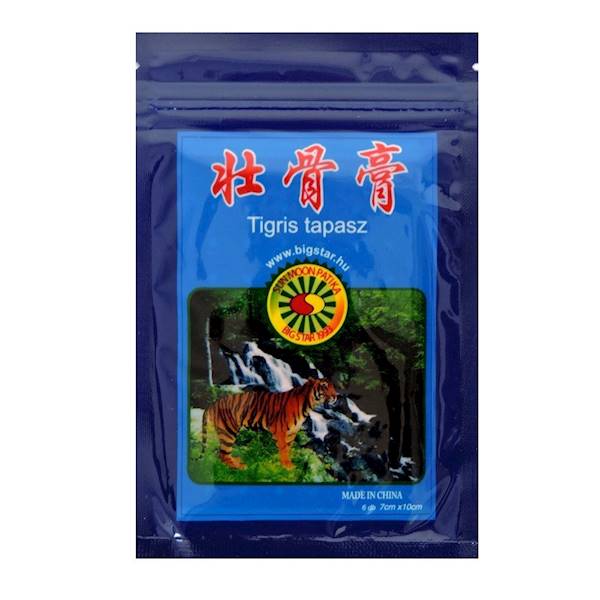 Plastry rozgrzewające TYGRYS 6szt.