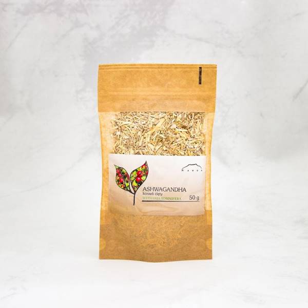 Ashwagandha korzeń cięty 50g Nanga