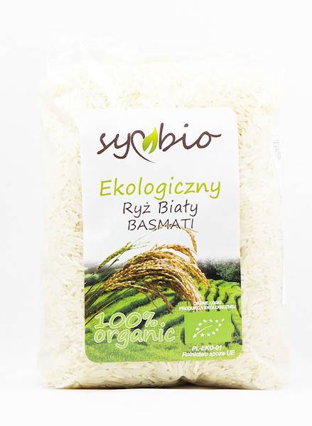 Ryż biały Basmati BIO 500g Symbio