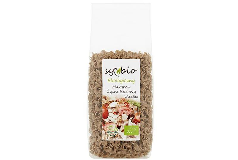Makaron razowy żytni wstążka BIO 400g Symbio