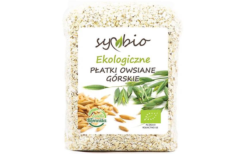 Płatki owsiane górskie BIO 450g Symbio