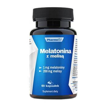 Melatonina z melisą 60 kaps Pharmovit