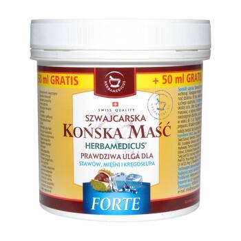 Maść końska forte chłodząca 250ml + 50ml 250 ml